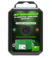 Émulateur de verrouillage de direction pour Jeep Wrangler Gladiator 2018-2026