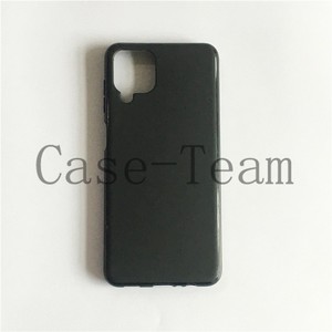 Produttore all'ingrosso opaco TPU custodie morbide smerigliate <span class=keywords><strong>Cover</strong></span> posteriore in Silicone custodia per telefono cellulare per <span class=keywords><strong>Samsung</strong></span> Galaxy <span class=keywords><strong>A12</strong></span> nero - Product Image 2