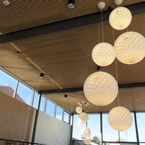 โคมไฟห้อยทรงกลมสไตล์เดนมาร์กสำหรับลุยส์ โพลเซ่น สไตล์มินิมอลแบบนอร์ดิก เหมาะสำหรับห้องรับประทานอาหาร บาร์ ห้องทำงาน ห้องนอนแสนสบาย ใช้ในบ้าน - Product Image 4