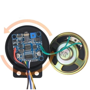 Auto-Start anpassbare Stimme Lautsprecher Vorrichtender Ton Alarm Umkehr Sirene Buzzer Alarm Horn Pieper für Lkw Wohnwagen Auto als Rückschutz - Product Image 2