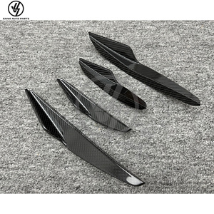 Nuevos Alerones Delanteros de Fibra de Carbono con Acabado Seco Estilo PT para Huracan EVO, Accesorios para Kits de Carrocería - Product Image 6