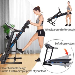 เครื่องออกกำลังกาย<span class=keywords><strong>คา</strong></span><span class=keywords><strong>ร์</strong></span><span class=keywords><strong>ดิ</strong></span><span class=keywords><strong>โอ</strong></span><span class=keywords><strong>แบบ</strong></span>พับได้สำหรับใช้ในบ้าน  ลู่วิ่งไฟฟ้า ปรับความชันได้ 15% พร้อมแอปพลิเคชันอัจฉริยะ - Product Image 6