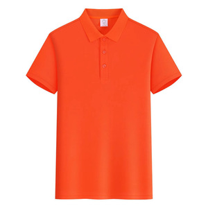 <b>Polo</b> Shirt Short Sleeve Solid Color Polyester Breathable Daily Wear - Product Image 3