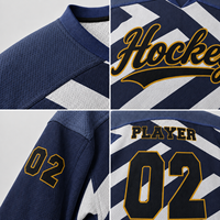Maillot d'entraînement de hockey sur glace avec options d'impression par sublimation et de broderie pour les équipes de clubs adultes et jeunes, commandes en gros pour équipes