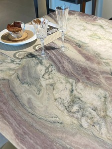 Quarzo Aquarella per Isola Cucina di Villa di Lusso, Piano da Pranzo, Parete Decorativa, Top per Bagno - Product Image 5