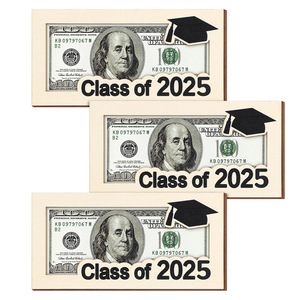 Venta al por mayor universidad europea americana temporada de graduación billetera de madera temporada de graduación regalo dinero titular para graduación - Product Image 3
