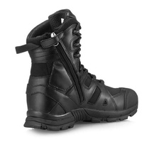 Bottes YAKEDA Bottes tactiques en cuir à la cheville Antidérapantes Voyage Randonnée Opérateur Résistantes à l'usure Caoutchouc Chaussures tactiques solides