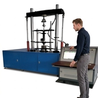 Testeur de résistance aux crevaisons de pneus électro-servo 50kN force de test maximale pour l'énergie du piston du pneu et les tests de performance anti-crevaison