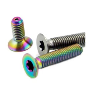 Vis à tête fraisée en acier inoxydable plaqué zinc de classe 8, M10 M8, pour lance-pierres et accessoires de chasse - Product Image 1