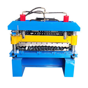 FX Wellblech PPGI Stahl Dach-/Wandplatten-Rollformmaschine mit Getriebe- und Lagermotor - Product Image 1