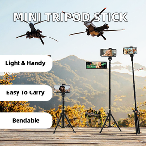 Venta al por Mayor de Palos de Selfie Bluetooth Universales, Trípodes para Teléfono con Soporte para Fotos Horizontales y Verticales - Product Image 4