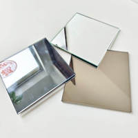 6mm Thick Aluminum Aluminium Mirror Glass Lighted Float Glass with 2mm 3mm 4mm Thickness 1mm