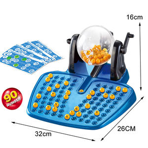 Jeu de Bingo Classique pour Grande Famille, Machine Rotative à Cage pour Fêtes, en Matière PP Durable - Product Image 3