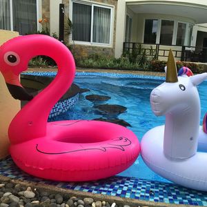 Flotador Inflable de PVC con Forma de Flamenco para Adultos y Adolescentes, Anillo Flotante para Piscina, para Fiestas en la Playa, para Niños - Product Image 4