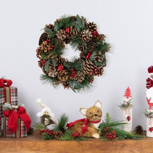 Décoration <span class=keywords><strong>de</strong></span> Noël, <span class=keywords><strong>couronne</strong></span> et guirlandes artificielles <span class=keywords><strong>en</strong></span> PVC pour fête <span class=keywords><strong>de</strong></span> Noël, décorations <span class=keywords><strong>de</strong></span> Noël d'intérieur, ornements pour fêtes <span class=keywords><strong>de</strong></span> fin d'année - Product Image 1