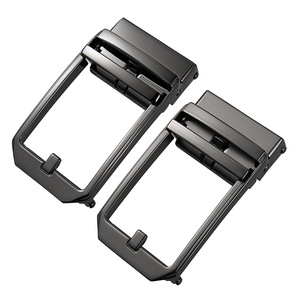 Hebilla <span class=keywords><strong>de</strong></span> Cinturón Automática <span class=keywords><strong>de</strong></span> Lujo para Hombre con Logotipo Personalizado, Fabricada en Aleación <span class=keywords><strong>de</strong></span> Zinc Plateada, Venta al Por Mayor - Product Image 5