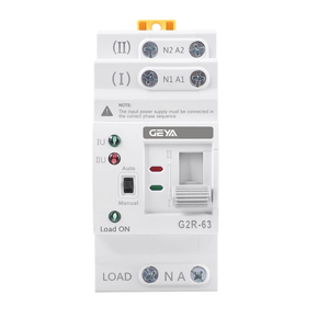 G2r 50A 2P ATS kép ATS tự động chuyển đổi chuyển đổi thiết bị chuyển mạch Din Rail loại để Máy phát điện ATS 63A chuyển đổi 230V AC - Product Image 1