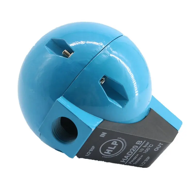 Автоматический спускной клапан голубого цвета, таймер HAD-20B дренажный клапан для запасные части воздушного компрессора KAST для РЕФРИЖЕРАТОРНЫЙ осушитель воздуха