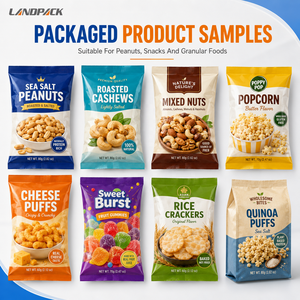 Machine d'emballage pour sachets de noix, pop-corn, sel, sucre, détergent en poudre, petites collations, bonbons, lessive en poudre, cacahuètes - Product Image 2