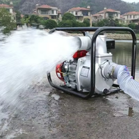 Pompa Air Irigasi Tekanan Tinggi 7hp Impeller Ganda Sentrifugal OEM Dapat Disesuaikan