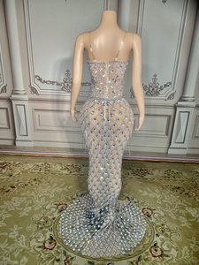 Vestito NOVANCE per le donne festa di nozze nuovo 2023 senza maniche Sexy lussuoso abito da sera abito da sera per le signore lungo