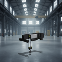 Palans électriques à câble métallique de 10 tonnes, nouvelle conception de haute technologie, style européen, pour entrepôts à faible hauteur de plafond