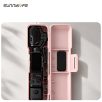 Étui de protection Sunnylife pour caméra Gimbal, protection antichoc, boîte de rangement, accessoires pour Insta360 Luna Ultra