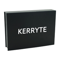 Boîtes d'emballage de perruque personnalisées de luxe en gros carton gris avec stratification mate logo personnalisé sur boîtes de perruque en papier