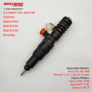 หัวฉีดน้ำมันดีเซล OE 22569104 รุ่น BEBE1R17001 สำหรับเครื่องยนต์ Volvo FM FH FMX D11K D13K และรถบรรทุก Renault T/K/C ชุดหัวฉีดคุณภาพสูง - Product Image 1