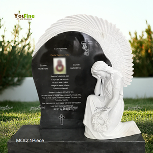 หินแกรนิตหลุมฝังศพรูปนางฟ้า - Product Image 6