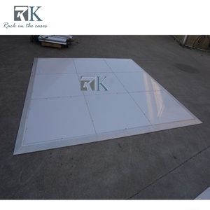 Panel de Pista de Baile Portátil de Alta Calidad, Panel de Pista de Baile Moderno Blanco para Decoración de Bodas y Fiestas - Product Image 3