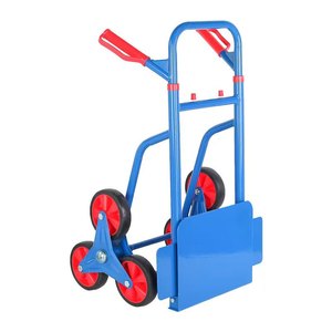 Chariot à main pliable robuste en métal à 6 roues pour le <span class=keywords><strong>transport</strong></span> de marchandises sur les escaliers - Product Image 2