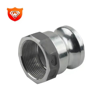 Raccord rapide électrique en acier inoxydable BW 1.1/2 avec verrouillage par came pour conduites