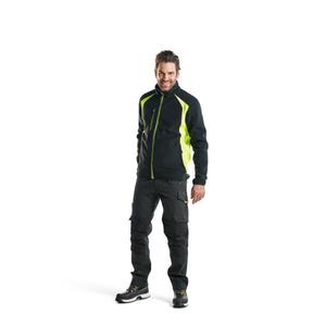 BLAKLADER - 149513309933D96 Pantalon de service avec stretch Noir/Jaune-PANTALON DE TRAVAIL EAN 7330509544501 PANTALON DE TRAVAIL CARGO - Product Image 3