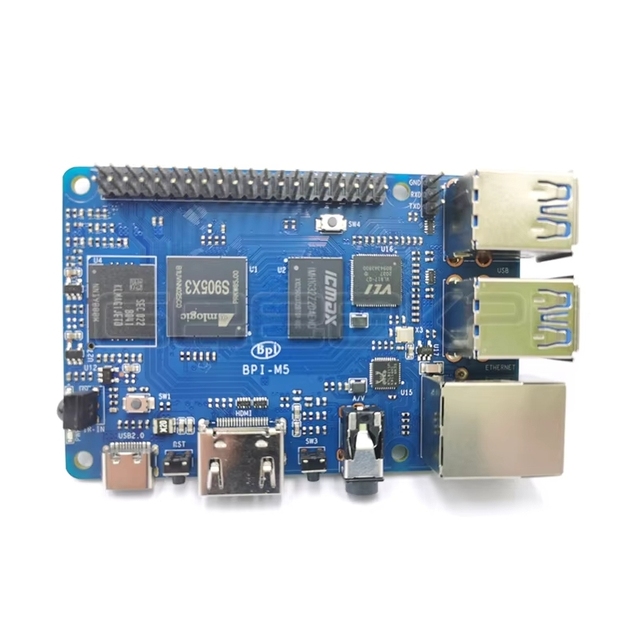 Original Banana PI BPI-M5 New Version Single Board Computer Amlogic S905X3 Design SBC Arm Linux