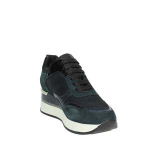 Sneakers Morbide da Donna Cinzia Blu IV2520319 Scarpe di Tela alla Moda - Product Image 4