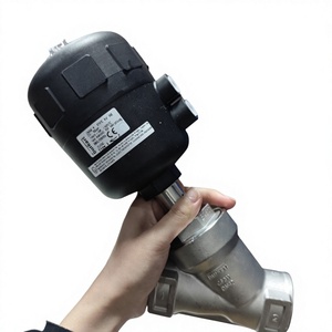 วาล์วแบบมุมตั้ง Burkert รุ่นดั้งเดิม 00178693 DN40 เกลียวเกลียว SS316 ซีล PTFE สำหรับน้ำ ไอน้ำ และสารเคมี - Product Image 3