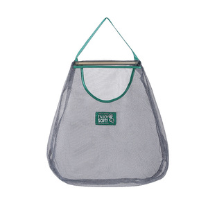 Hanging Mesh Storage <b>Bag</b> Nylon Wall Mounted Kitchen Fruit Vegetable Garlic Ginger Organizer Breathable Moisture Proof Rectangle - Product Image 5