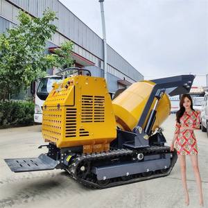 Máquina mezcladora de concreto móvil de carga automática a precio de fábrica 2m3 3m3 4m3 6m3 tambor con componente de núcleo de motor - Product Image 5