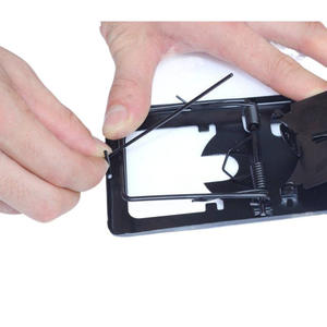 Toptan kullanımlık Metal demir fare tuzağı dayanıklı makine kelepçe ev kapalı açık için sıçan öldürücü kemirgen hayvan kontrolü - Product Image 6