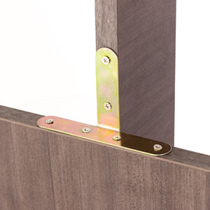 T Shaped Metal Shelf <strong>Brackets</strong> <strong>Decorative</strong> Corner Brace <strong>Wood</strong> Chair Furniture Fittings <strong>Angle</strong> Plate Reinforced Corner <strong>Bracket</strong> - Product Image 5