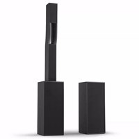 DBK 6x5 inç Kolon Hoparlör, Çift 12 inç Subwoofer'lı, BT Özellikli, Taşınabilir Pasif PA Sistemi (Kilise ve Konser Kullanımı İçin)