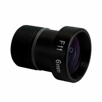 Objectif de vision industrielle M12 6MP à monture M12, capteur 1/2 pouce, ouverture F4 F5.6 F7 F8 F11, haute clarté pour la robotique