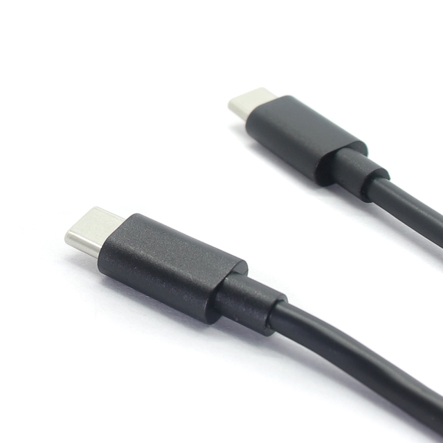 USB Type C to Type C Cable PD Fast Charging Data Transfer Cable Type C Charger Cord for Phone Laptop Tablet with PVC Jacket