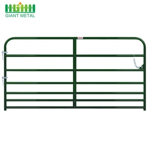 ใช้ 8ft x 10ft Corral แผงเหล็กม้าประกอบได้อย่างง่ายดายรั้วลวดรั้วสแควร์กันน้ําต่ําประตูรักษาความปลอดภัยสวน Corral 3D - Product Image 6