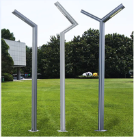 Lumières extérieures de jardin de poteau de la colonne LED d'éclairage de paysage de nouvelle conception