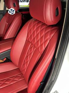 Funda de asiento de coche personalizada de fábrica, modificación de asiento de coche de cuero de lujo Wellfit para BMW <span class=keywords><strong>Ford</strong></span> Nissan Jeep Mazda Civic - Product Image 2