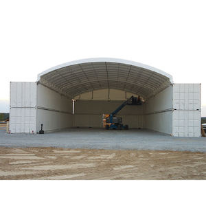 Abri de conteneur maritime en PVC à bas prix, 20/40 pieds, pour garage, stockage industriel, ou tente dôme - Product Image 5