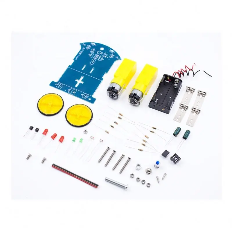 NEW Arrival DIY D2-1 Intelligent Tracing Car Kit For Smart Robot Car