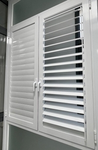 Nhôm của nhãn hiệu cửa chớp Bahama Bermuda phong cách Rèm casement bên ngoài sự riêng tư bảo vệ cửa sổ louvers Sun Shade UV lớp phủ - Product Image 4